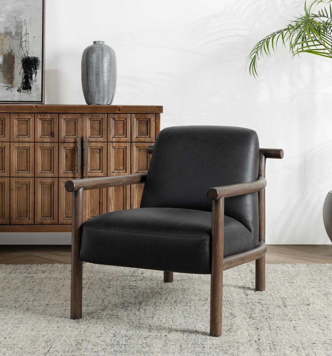 Azoria Accent Chair Black | BeBoldFurniture