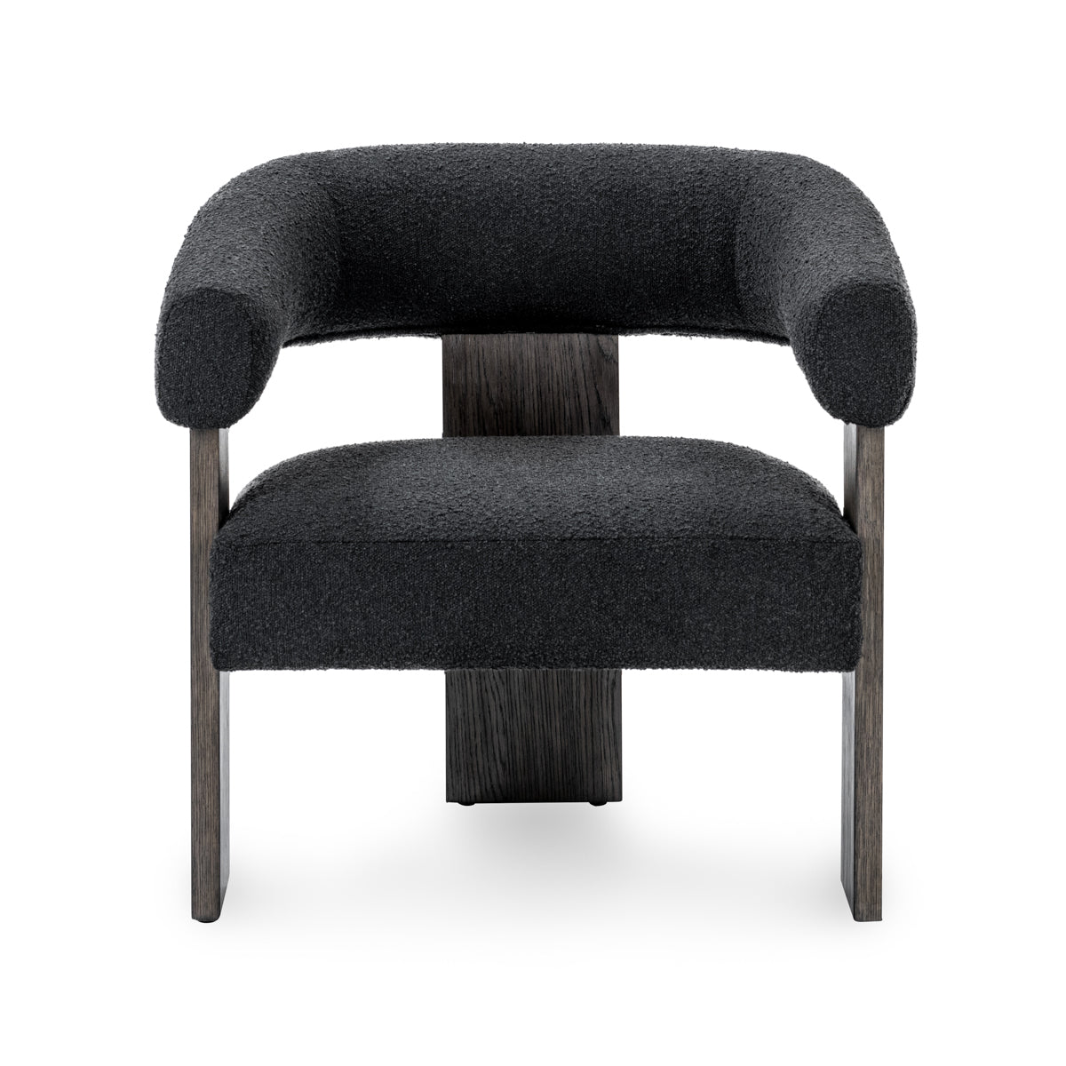 Julina Upholstered Accent Chair Charcoal | BeBoldFurniture
