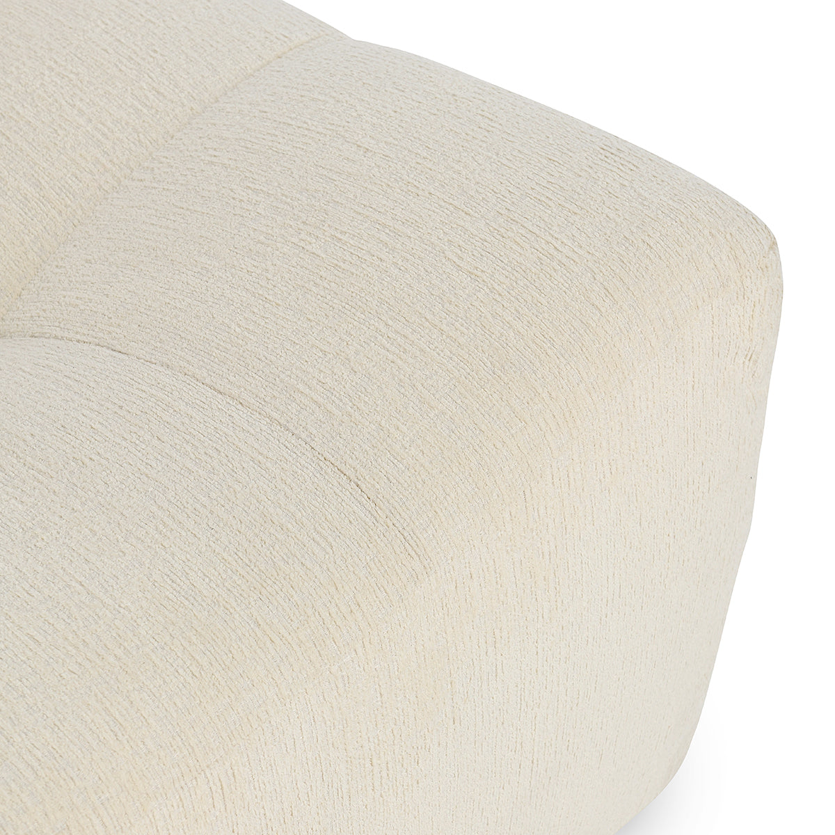 Gabriel Swivel Accent Chair Ivory | BeBoldFurniture