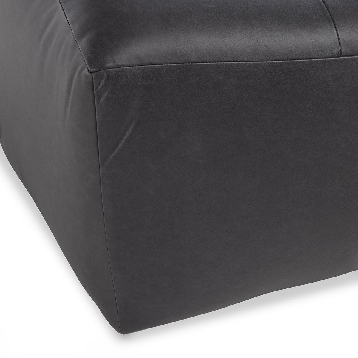 Gabriel Swivel Accent Chair Black Leather | BeBoldFurniture