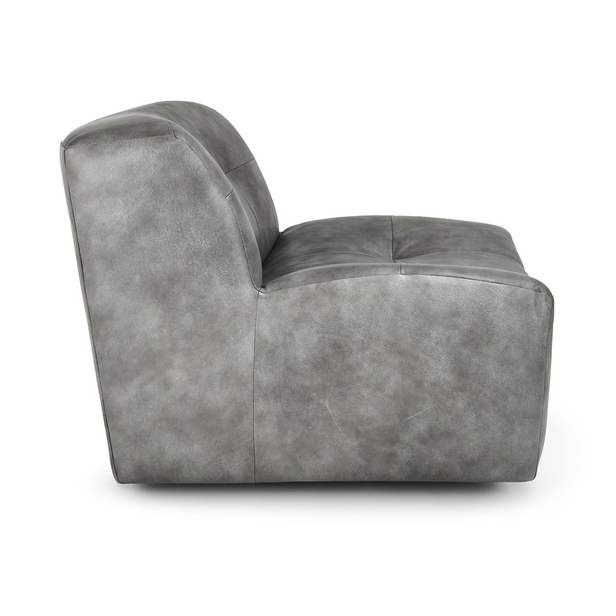 Gabriel Swivel Accent Chair Storm Gray MX | BeBoldFurniture