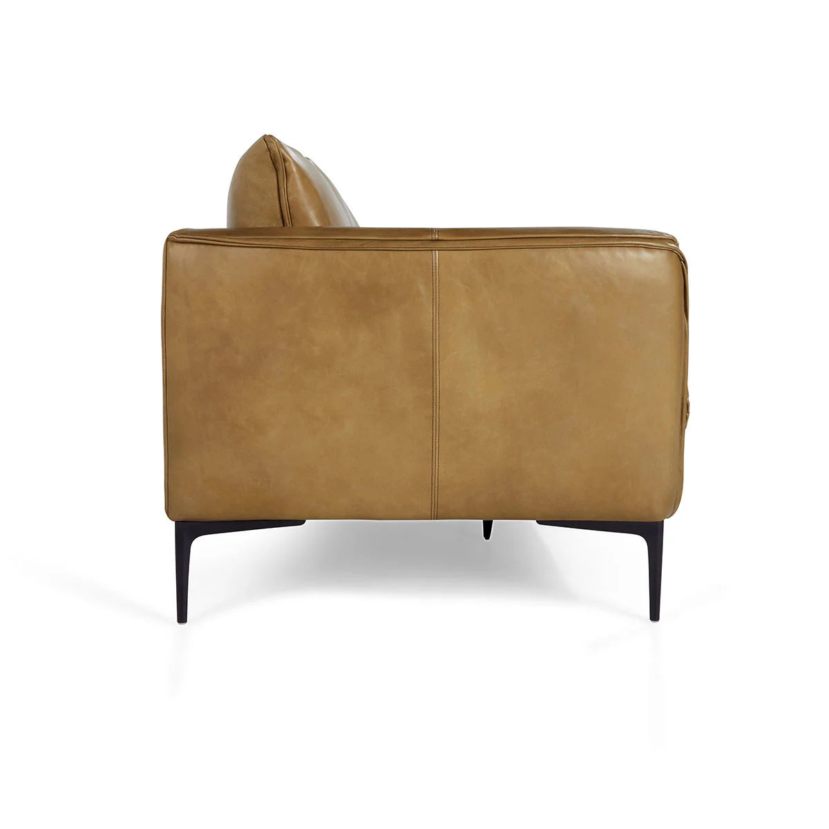 Abigail Leather Sofa Adobe Tan | BeBoldFurniture