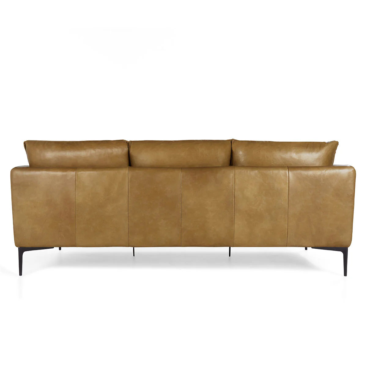 Abigail Leather Sofa Adobe Tan | BeBoldFurniture