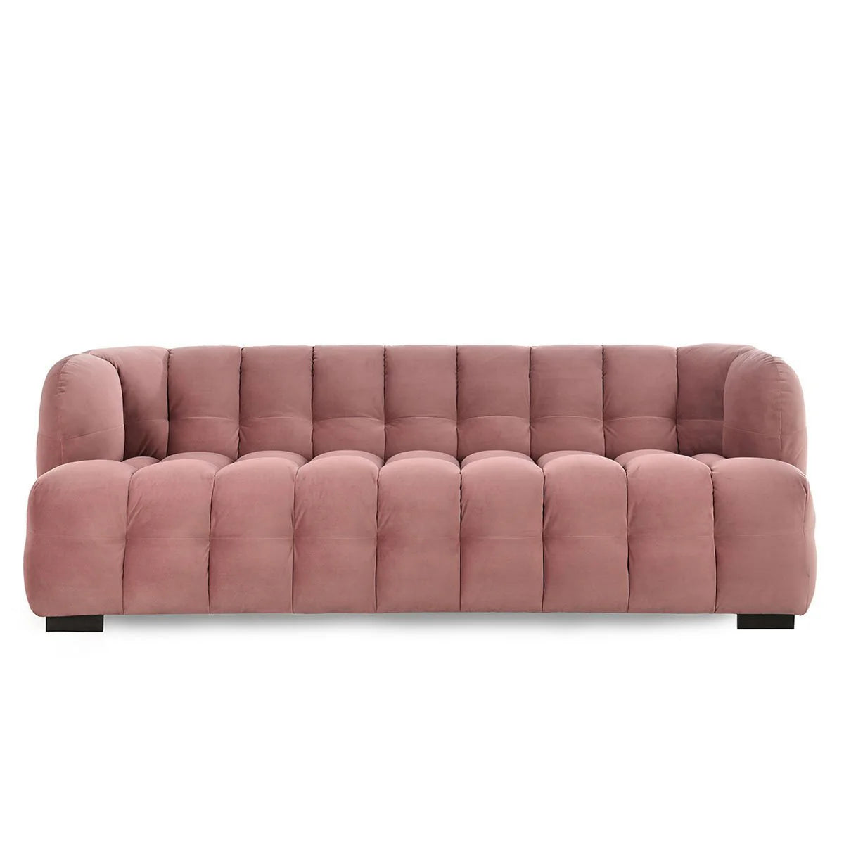 Petra Velvet Sofa Blush | BeBoldFurniture