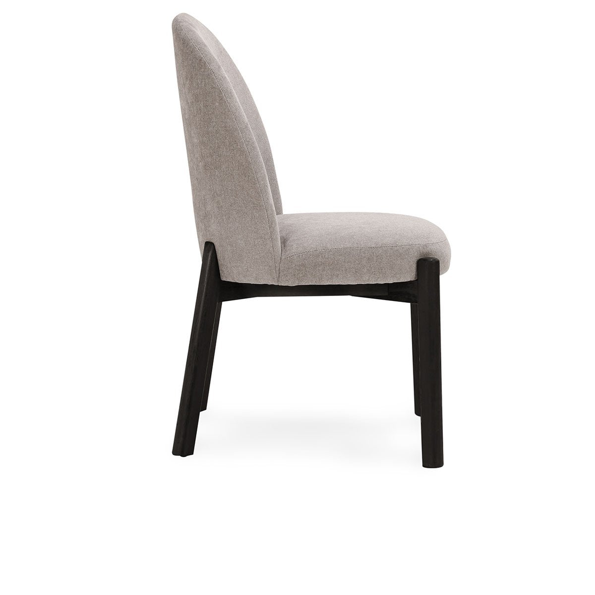 Joanie Upholstered Dining Chair Granite Gray | BeBoldFurniture