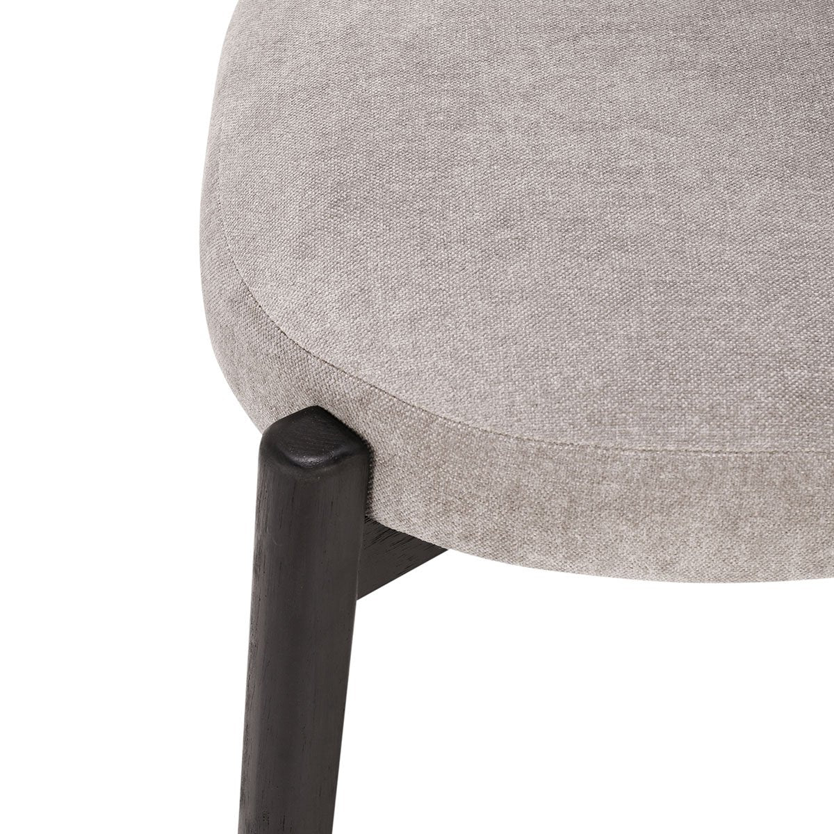 Joanie Upholstered Dining Chair Granite Gray | BeBoldFurniture