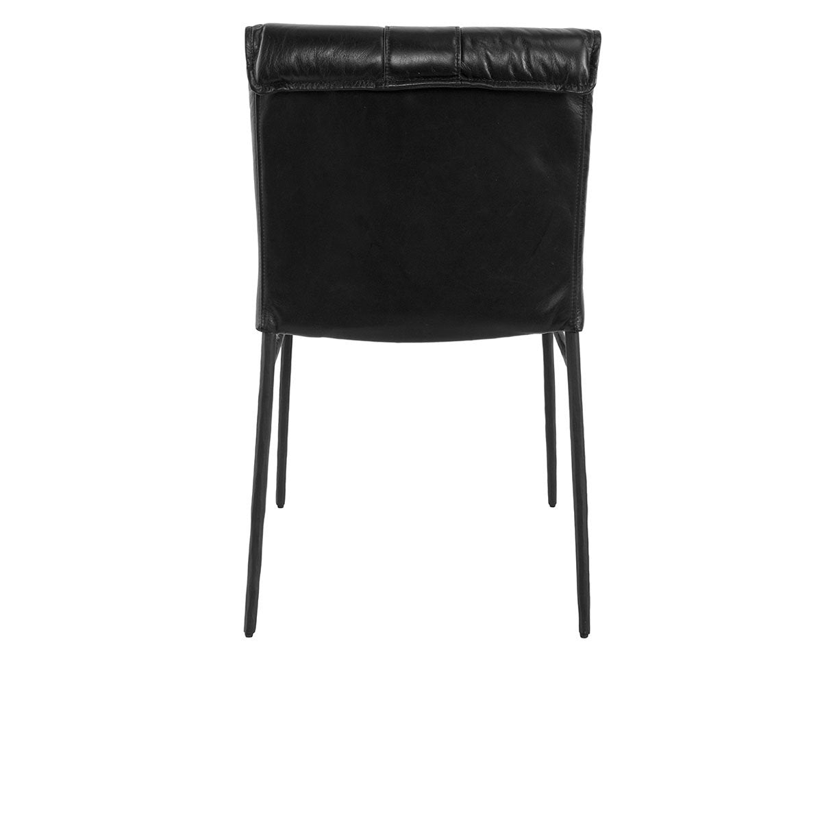 Mayer Dining Chair Set of 2 Jet Black | BeBoldFurniture