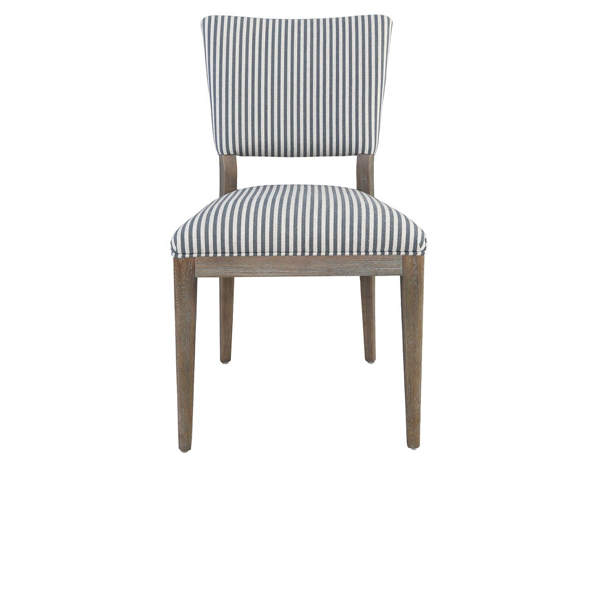 Phillip Upholstered Dining Chair Set of 2 Striped | BeBoldFurniture
