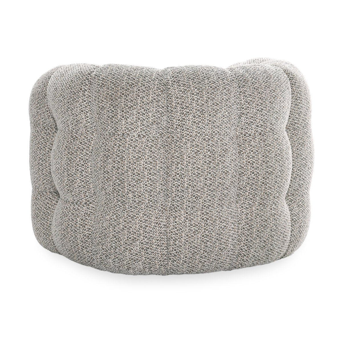 Walter Swivel Accent Chair Heathered Gray | BeBoldFurniture
