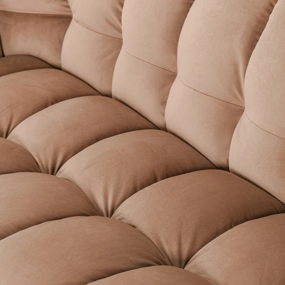 Petra Velvet Sofa French Beige | BeBoldFurniture