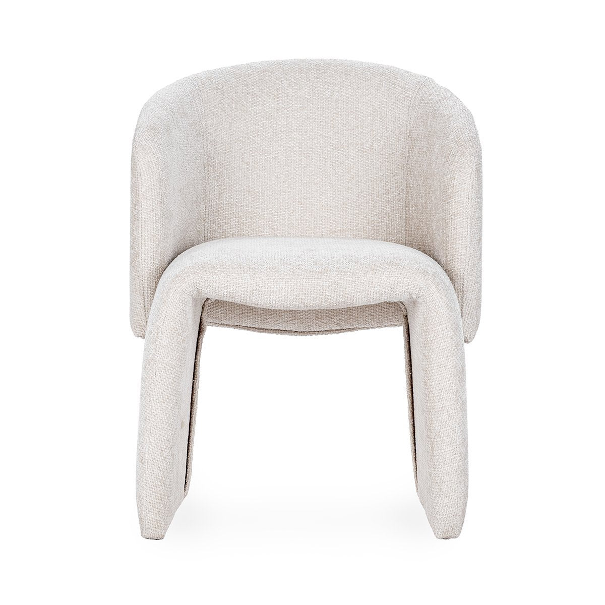 Halstead Upholstered Dining Chair Natural | BeBoldFurniture