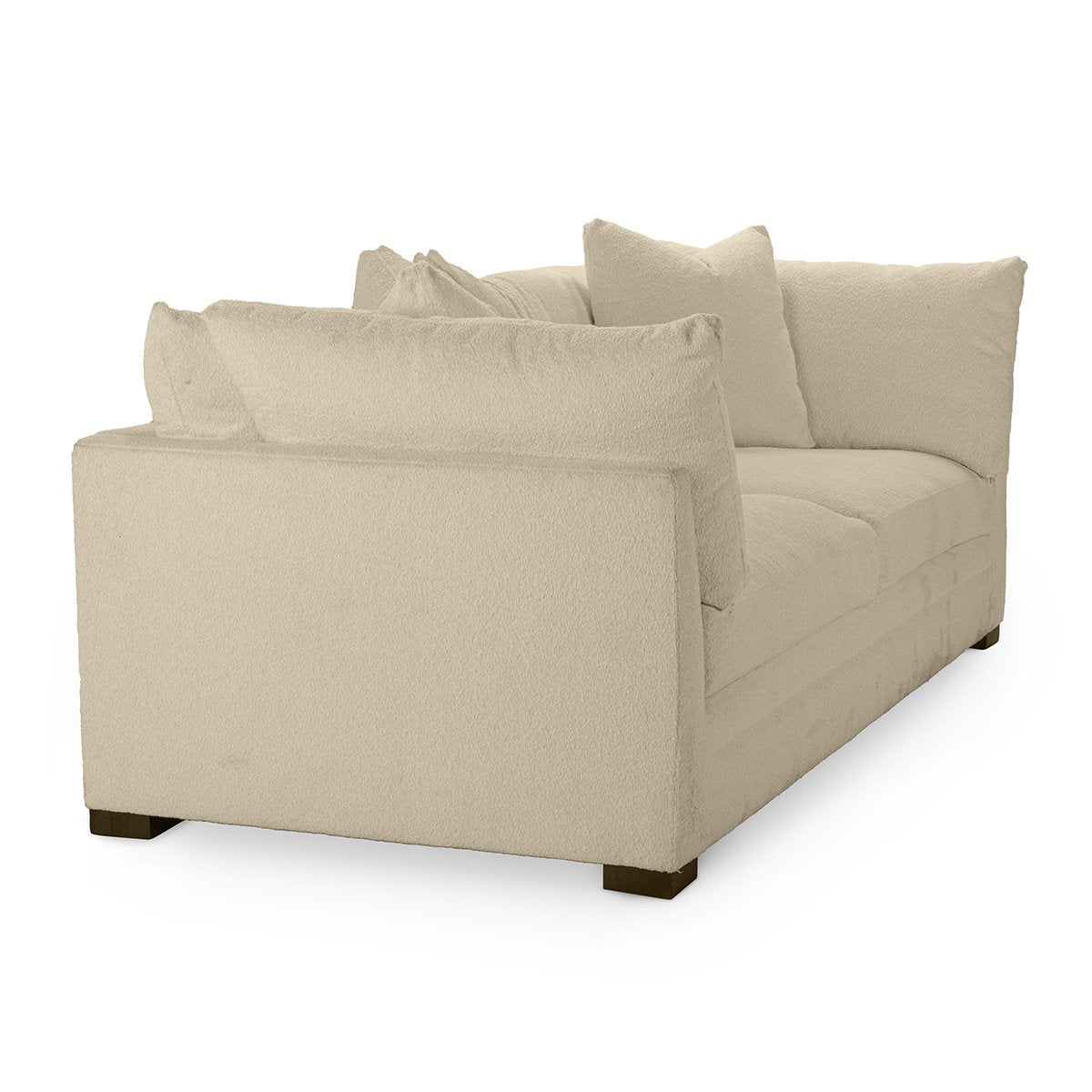 Audrey Upholstered Sofa Rise Beige | BeBoldFurniture