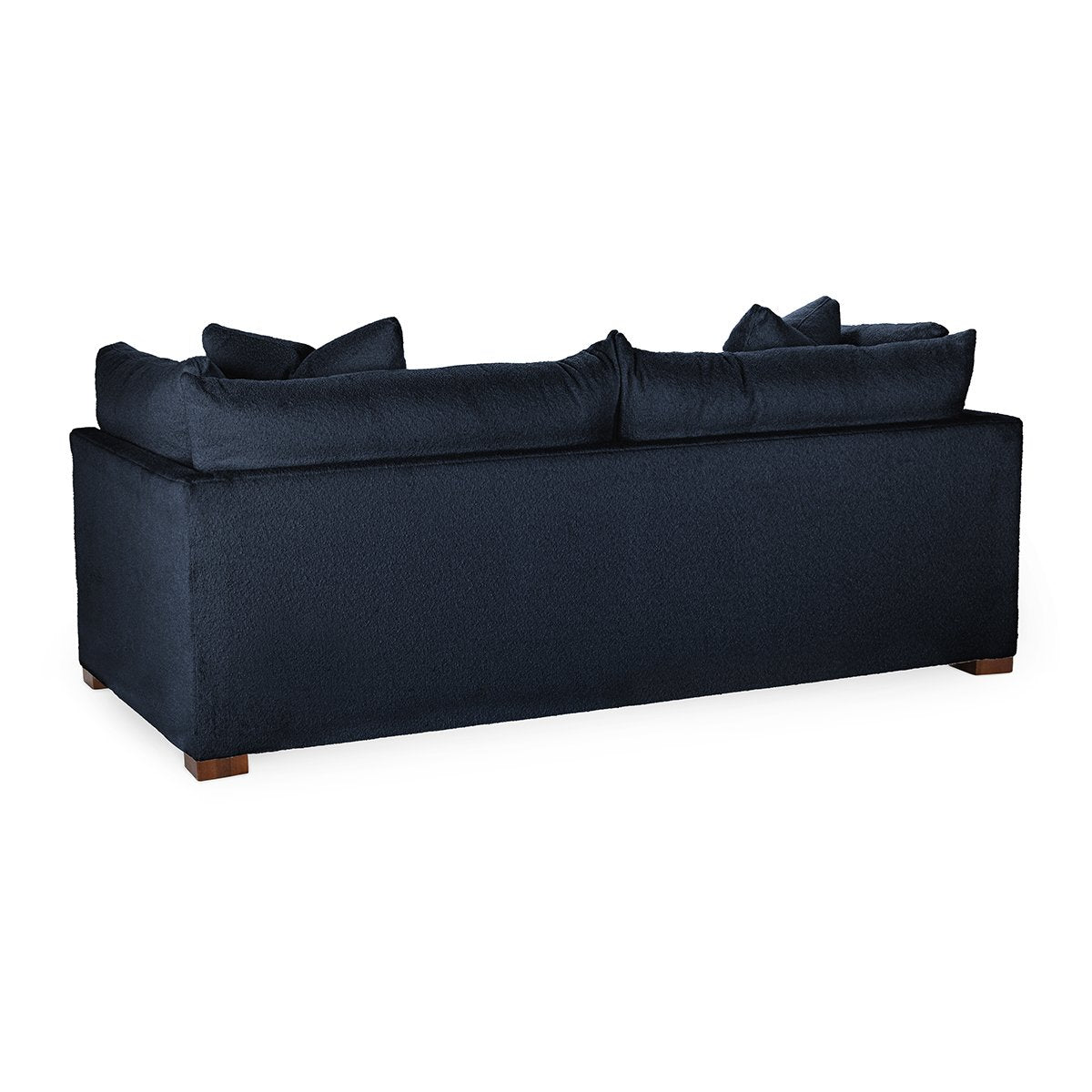 Audrey Upholstered Sofa Rise Navy | BeBoldFurniture