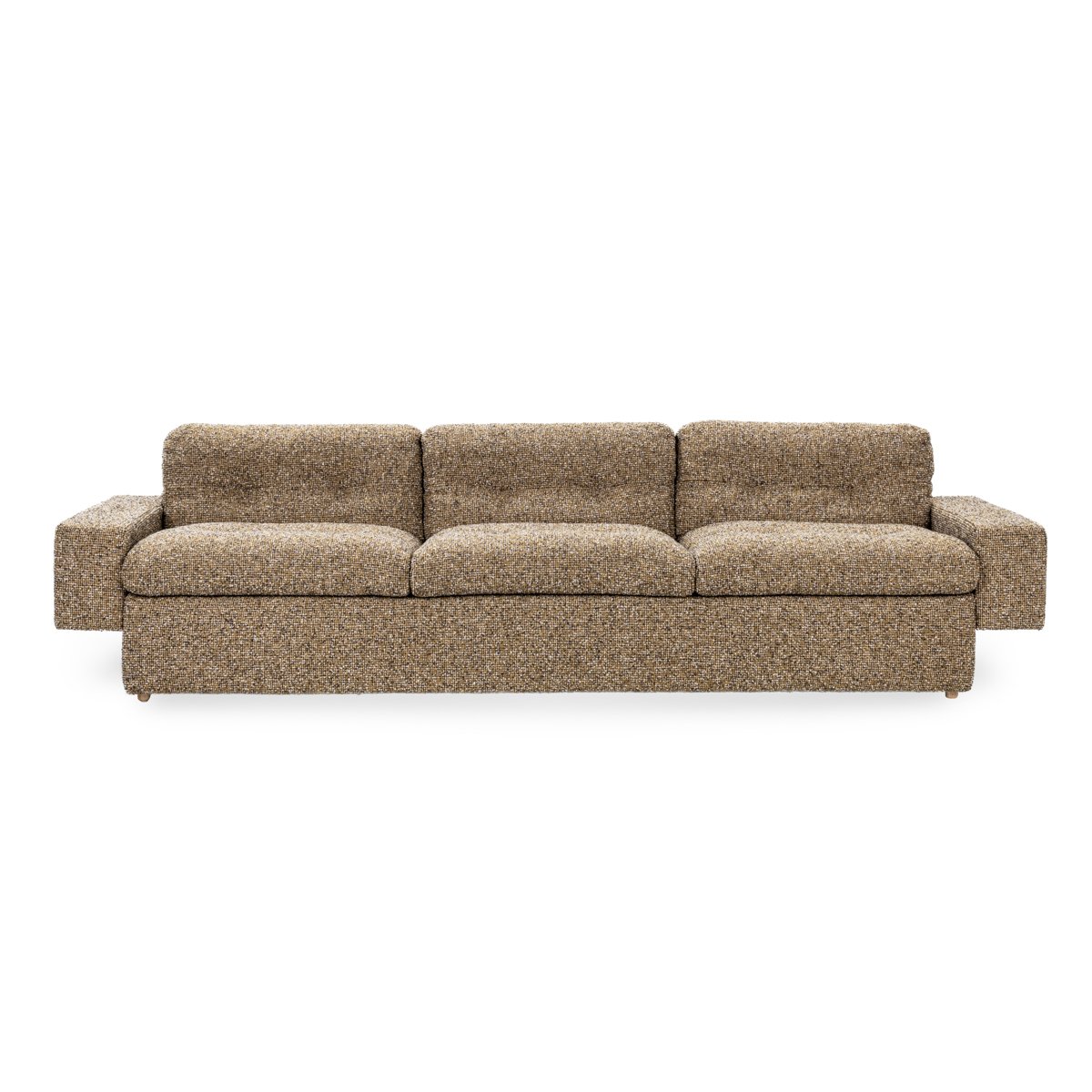 Lucca Upholstered Sofa Yellow Honey | BeBoldFurniture