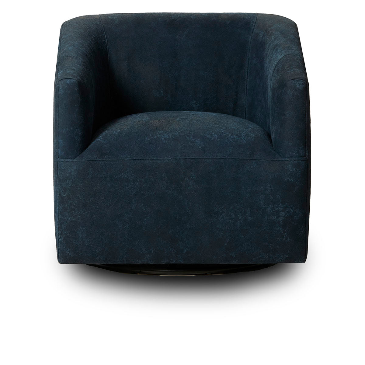 Chloe Accent Chair Swivel Outpost Deep Lagoon | BeBoldFurniture