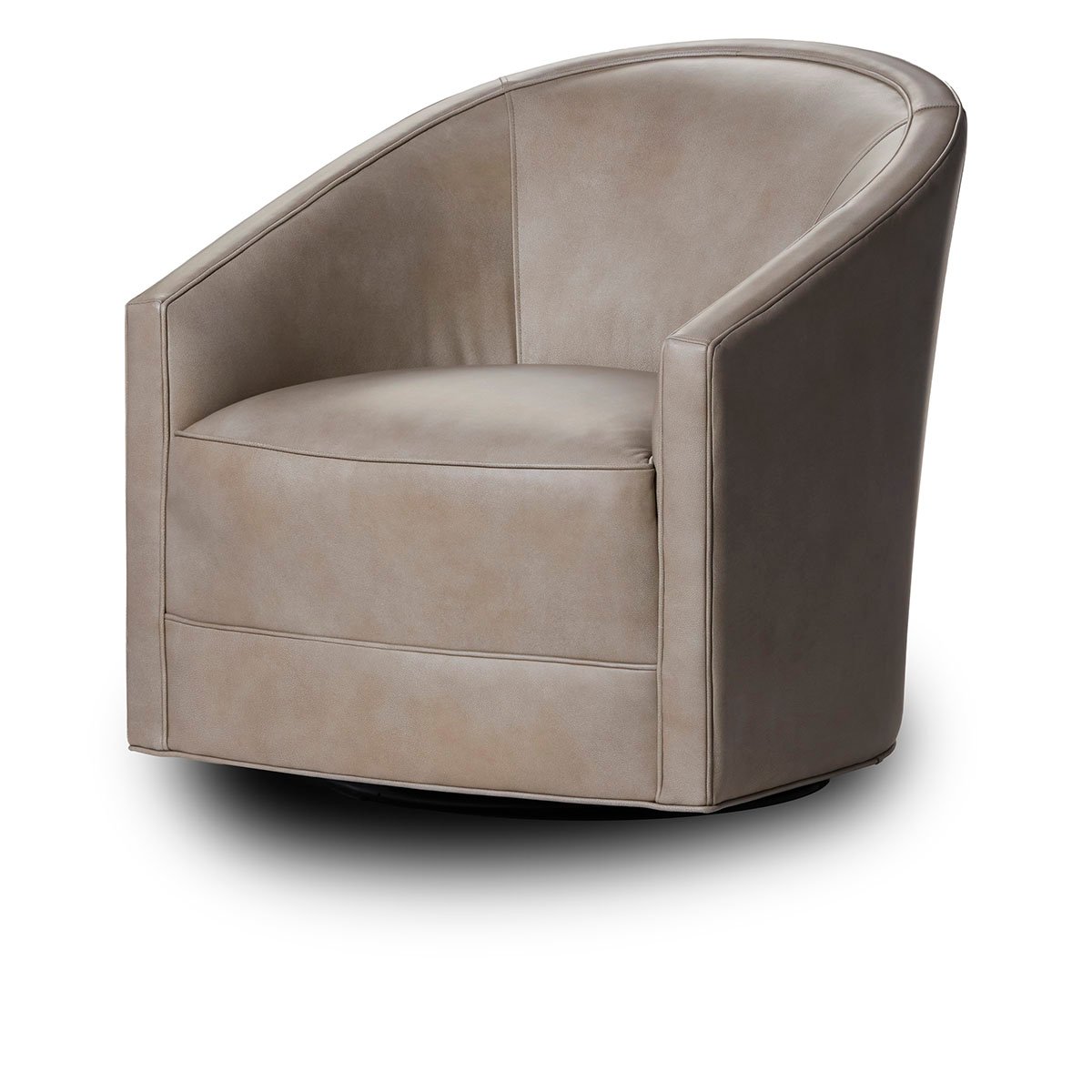 Samantha Accent Chair Swivel Landscape - Sand Cloud | BeBoldFurniture