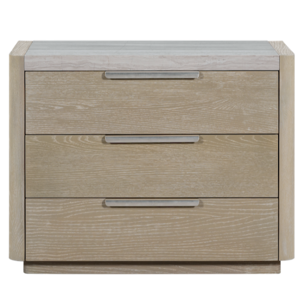 Warner Three Drawer Nightstand with elegant design and practical storage | BeBoldFurniture