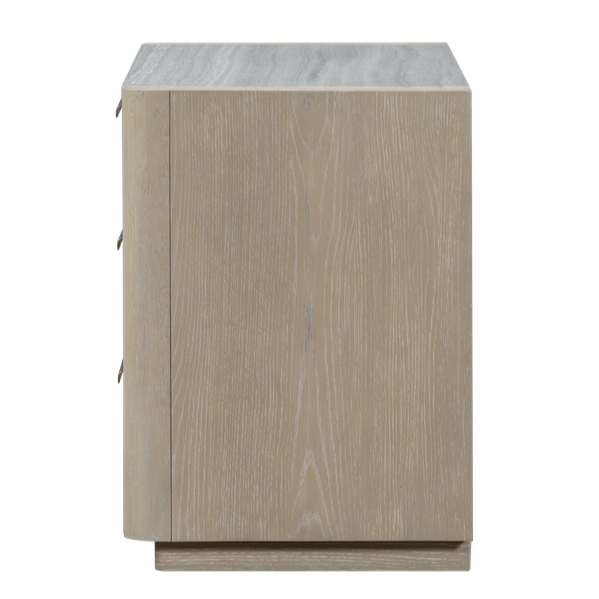 Warner Three Drawer Nightstand with elegant design and practical storage | BeBoldFurniture