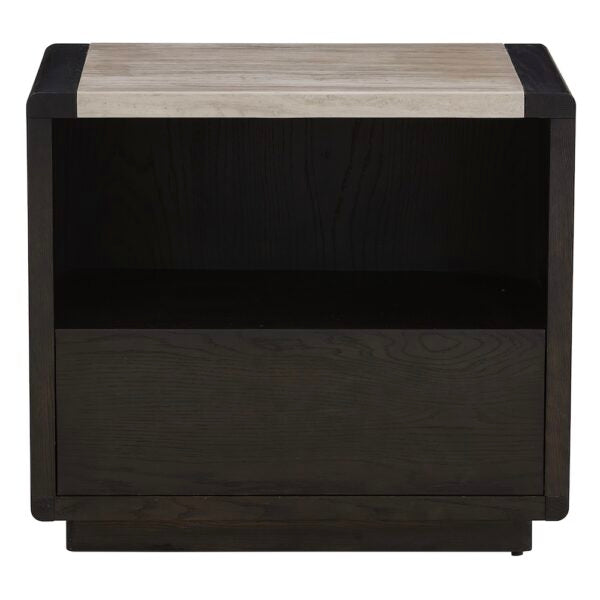 Slade One Drawer Nightstand with sleek design and compact storage | BeBoldFurniture