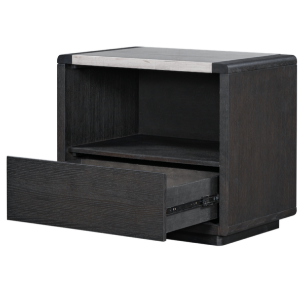 Slade One Drawer Nightstand with sleek design and compact storage | BeBoldFurniture