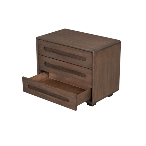 Cameron Three Drawer Nightstand with stylish design and ample storage | BeBoldFurniture