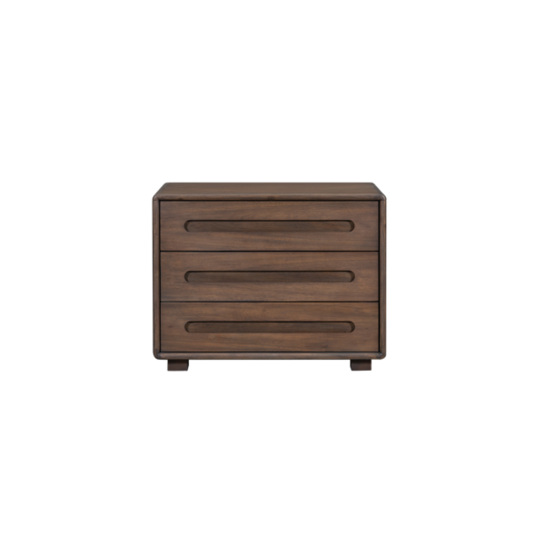 Cameron Three Drawer Nightstand with stylish design and ample storage | BeBoldFurniture