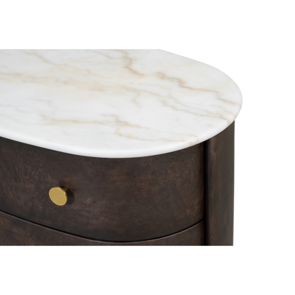 Greer Three Drawer Nightstand with stylish design and ample storage | BeBoldFurniture