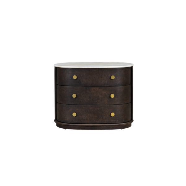 Greer Three Drawer Nightstand with stylish design and ample storage | BeBoldFurniture