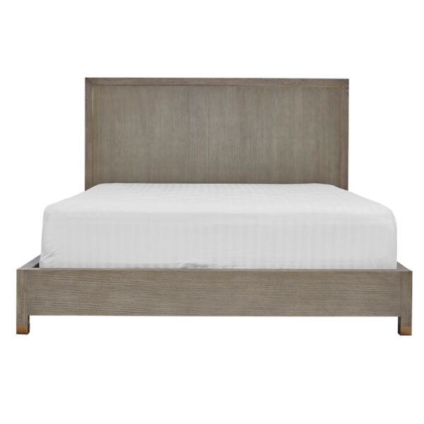 Caleb Bed in Brushed Smoke with modern design and ultimate comfort | BeBoldFurniture