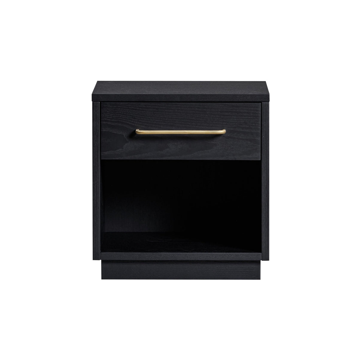 Marlow Black Wood Nightstand | BeBoldFurniture