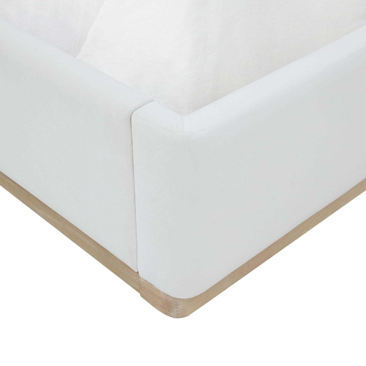 Marlow Cream Velvet Bed | BeBoldFurniture