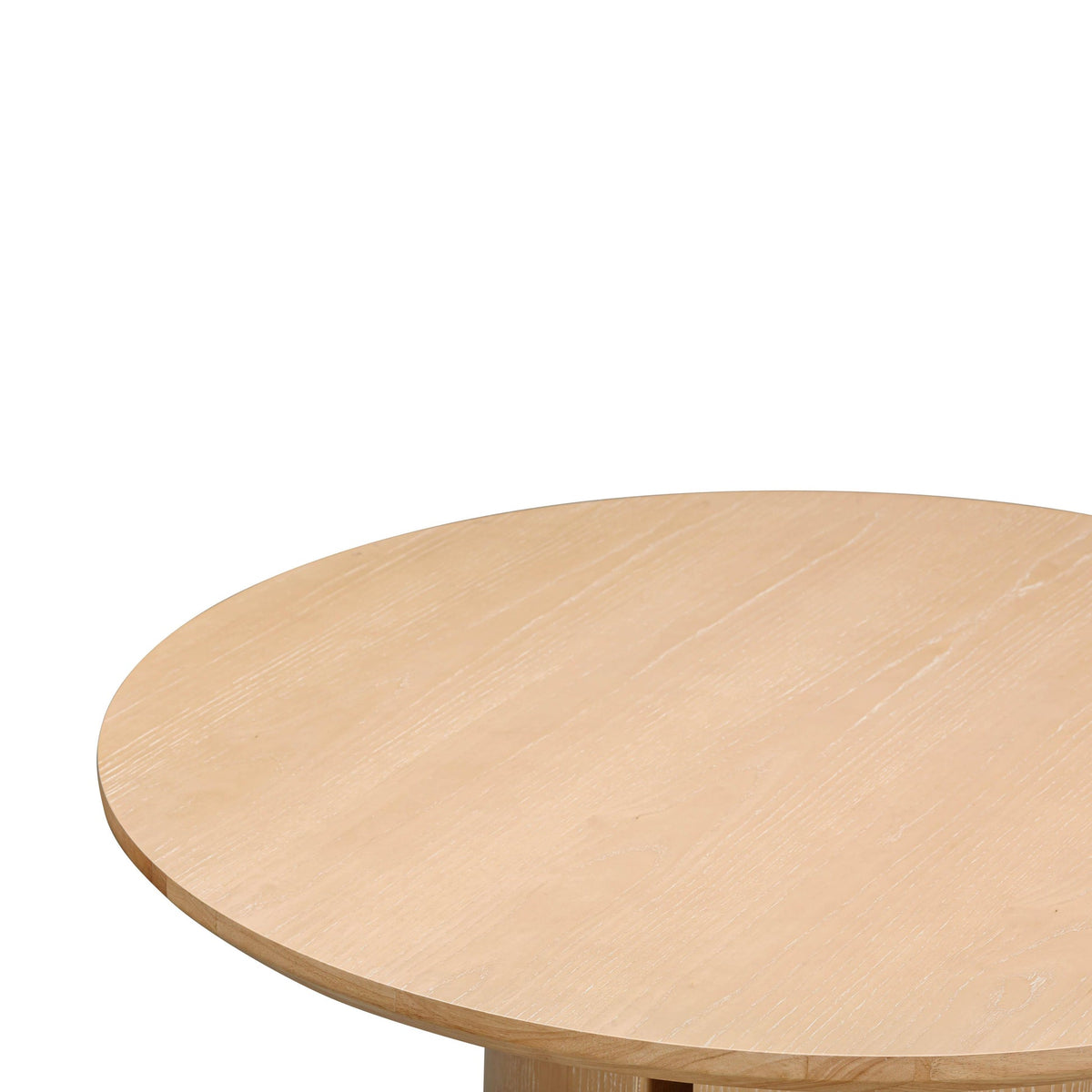 Marlow Natural Wood Round Dining Table | BeBoldFurniture