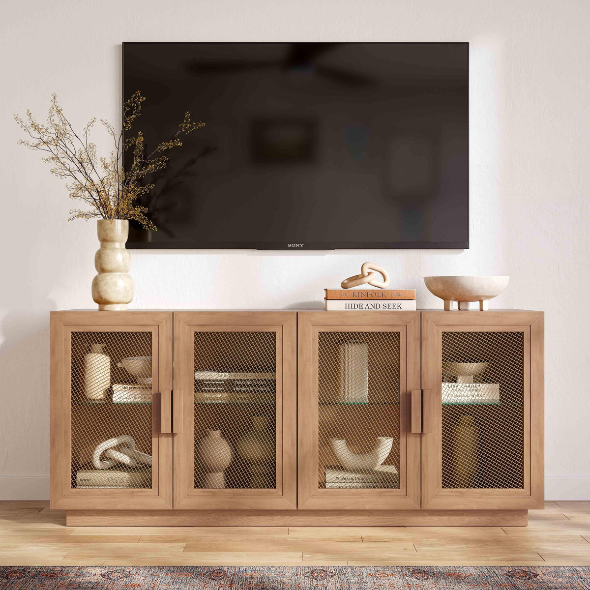 Nolan Natural Wood Console | BeBoldFurniture