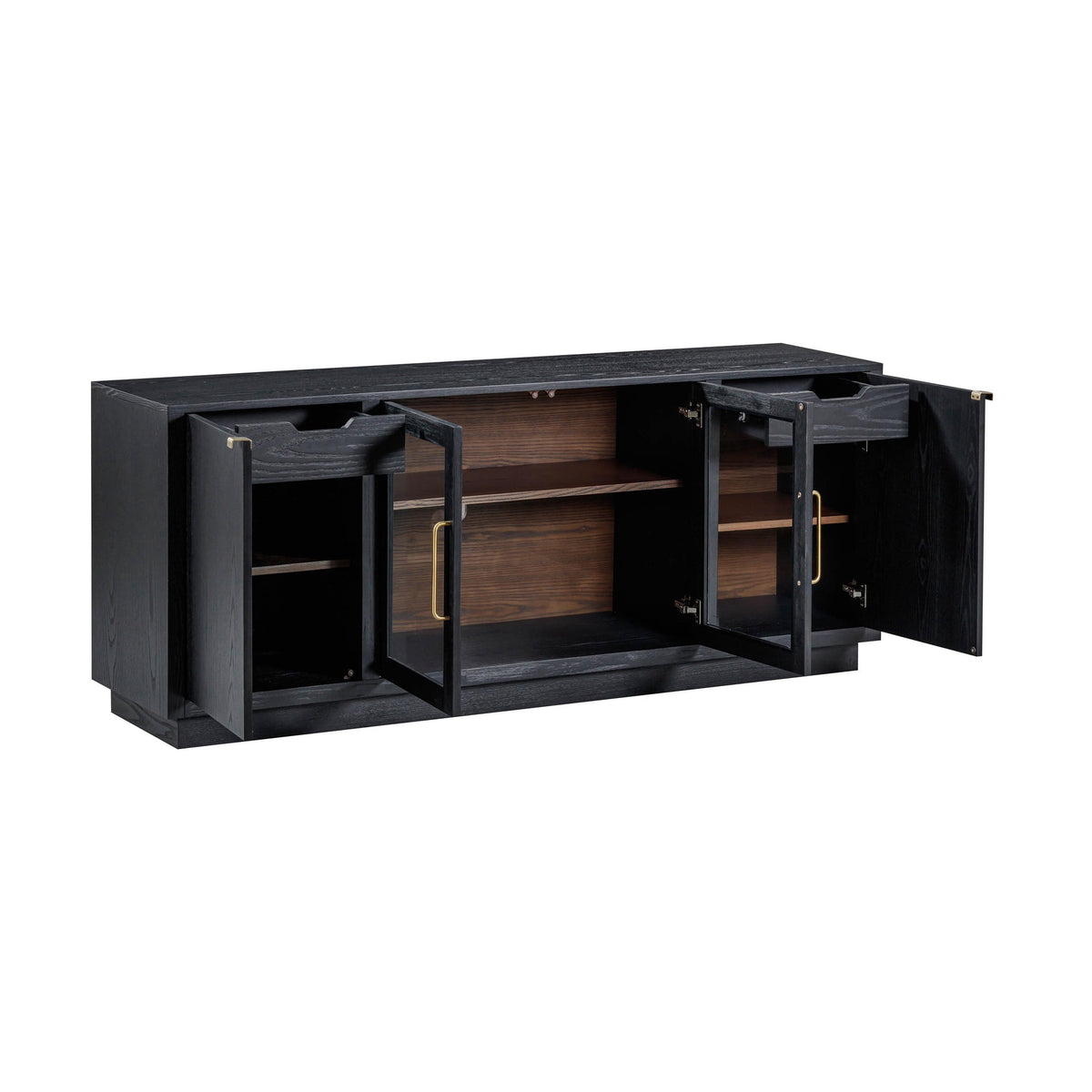 Marlow Black Wood Console | BeBoldFurniture