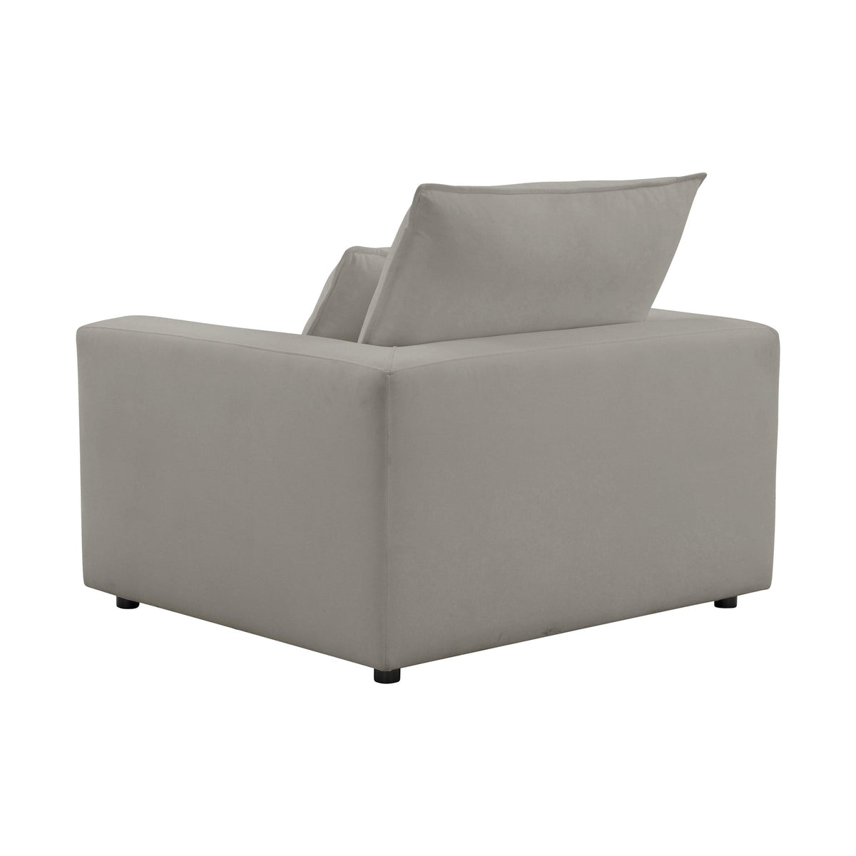 Cali Slate Performance Fabric Arm Chair | BeBoldFurniture