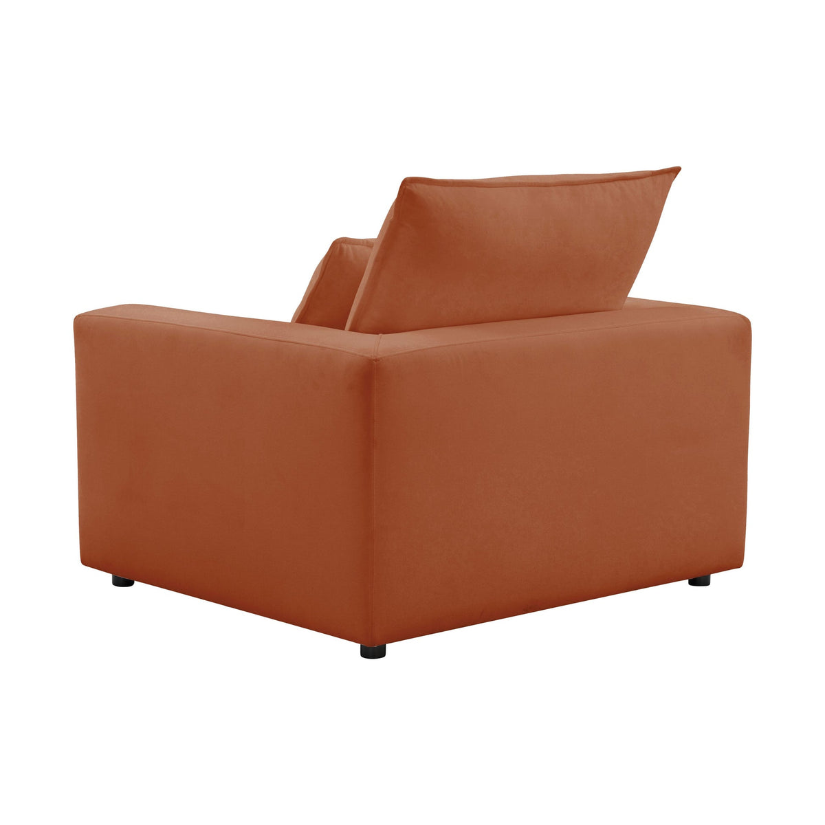 Cali Rust Performance Fabric Arm Chair | BeBoldFurniture