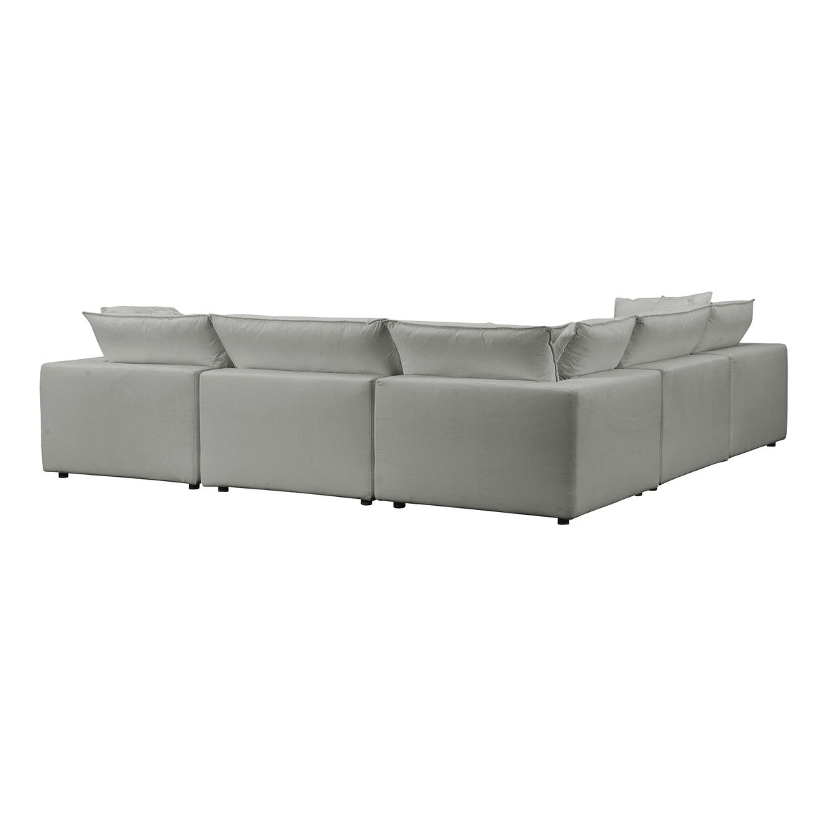 Cali Slate Performance Fabric Modular L-Sectional | BeBoldFurniture