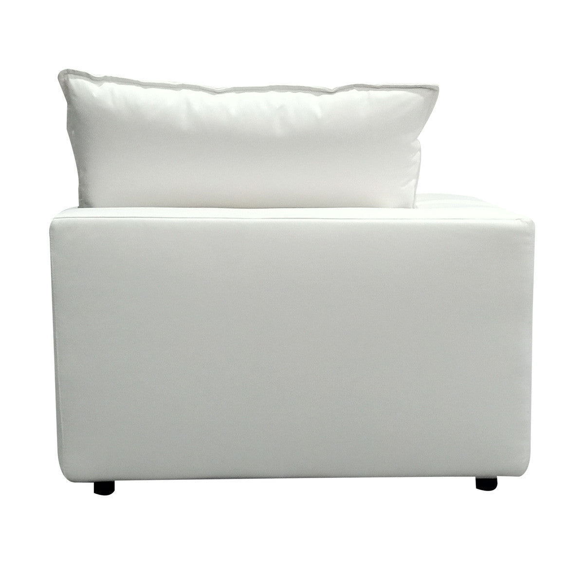 Cali Pearl Performance Fabric Corner Chair | BeBoldFurniture