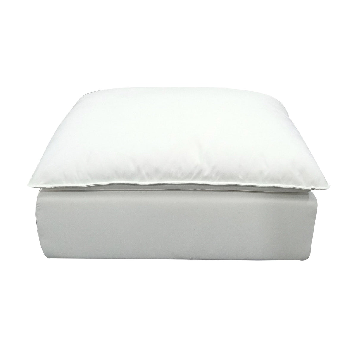 Cali Pearl Performance Fabric Ottoman | BeBoldFurniture