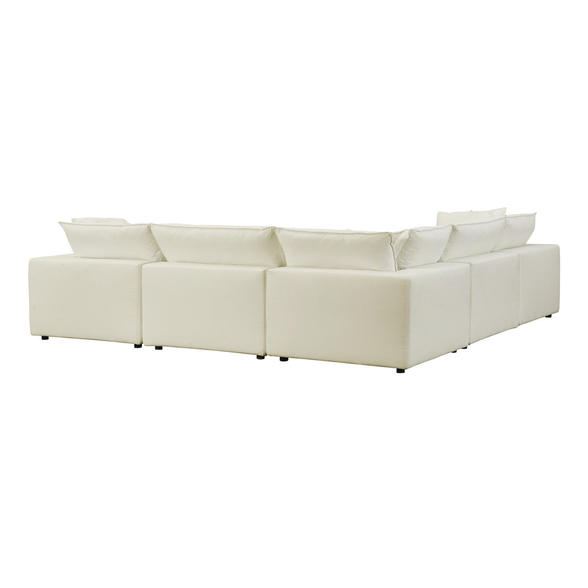 Cali Natural Performance Fabric Modular L-Sectional | BeBoldFurniture