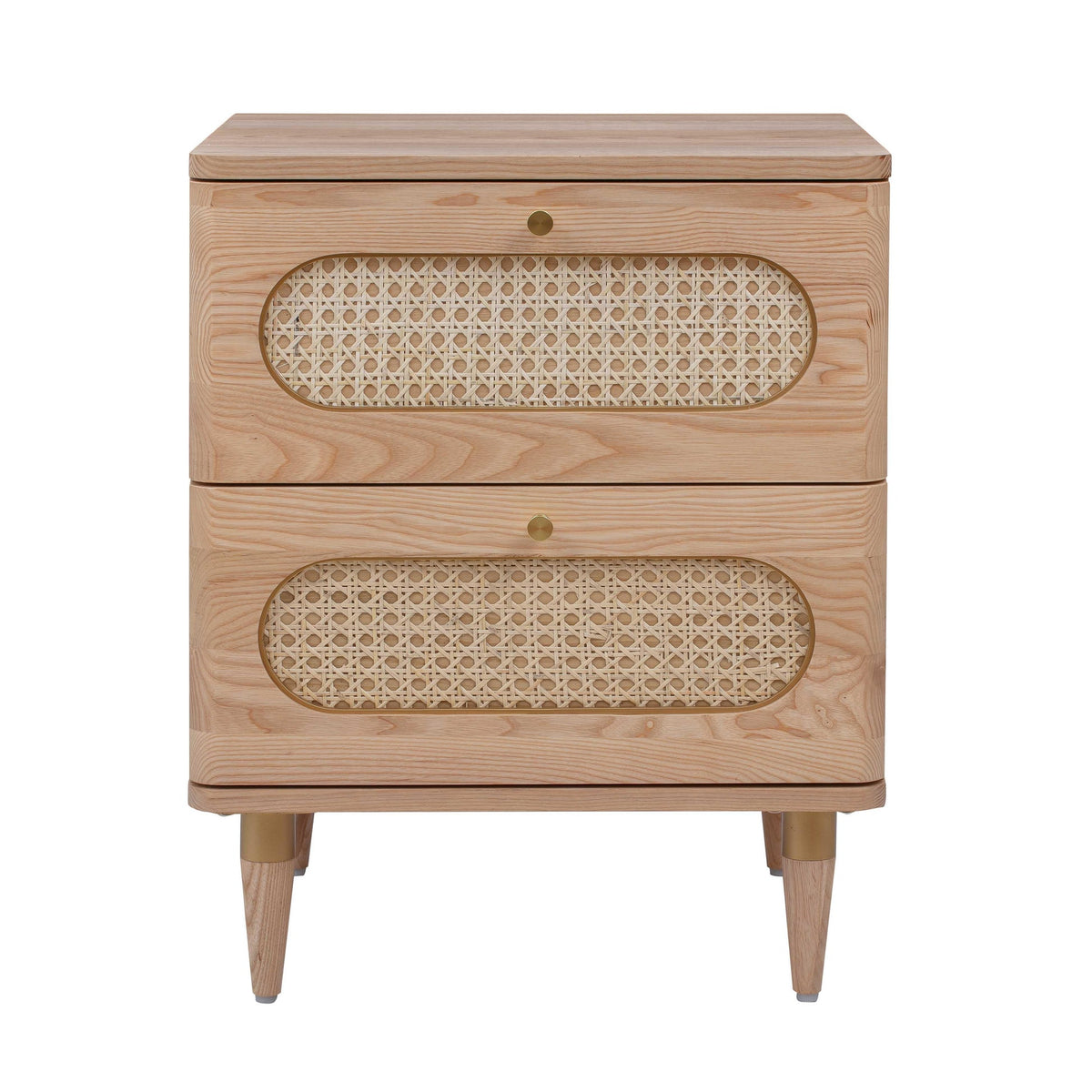 Carmen Cane Nightstand | BeBoldFurniture