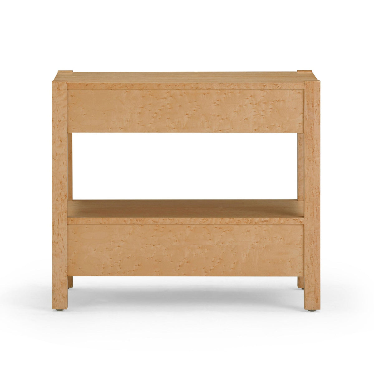 Brandyss Birdseye Maple 2-Drawer Nightstand | BeBoldFurniture