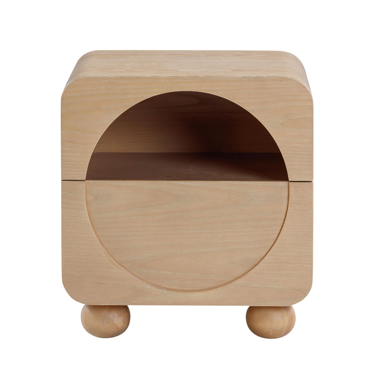 Moonrise Natural Ash Nightstand | BeBoldFurniture