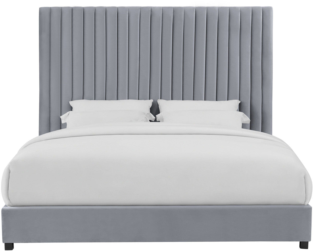 Arabelle Grey Bed King Size In Houston | BeBoldFurniture 