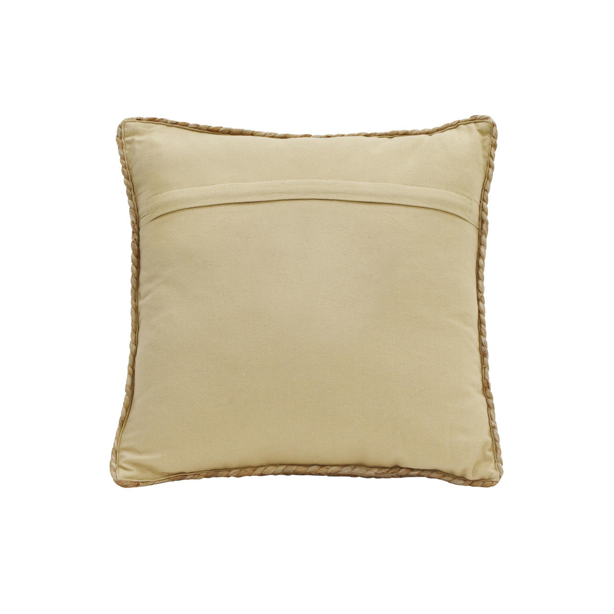 Blank Mind White Square Accent Pillow | BeBoldFurniture