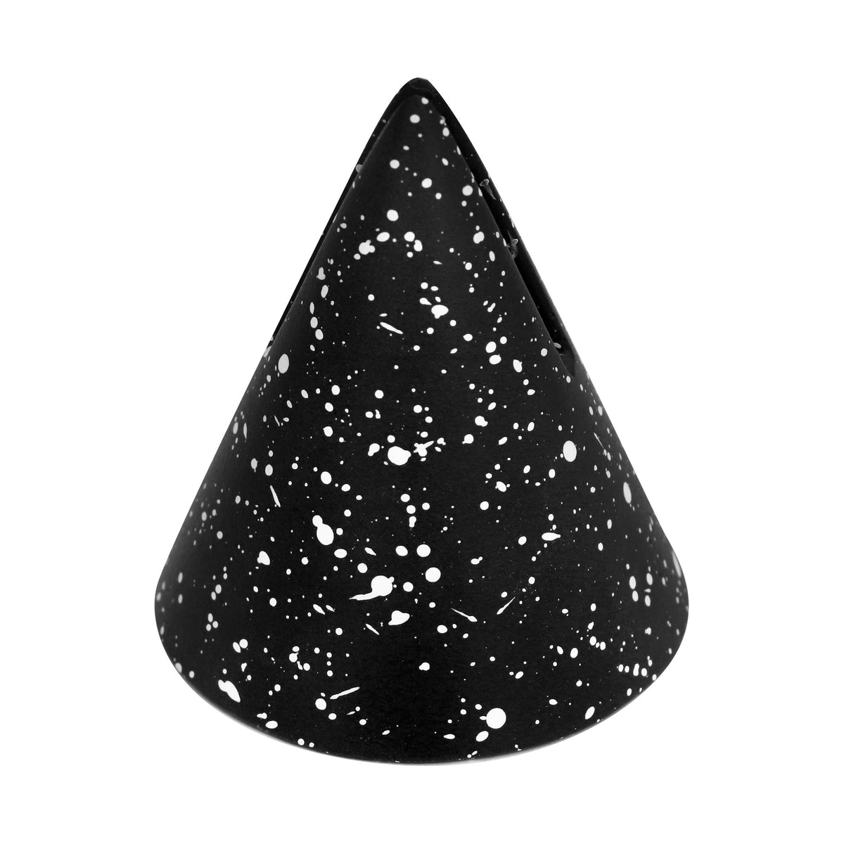 Gabby Speckled Black Cone Card Holder - Set of 4 | BeBoldFurniture