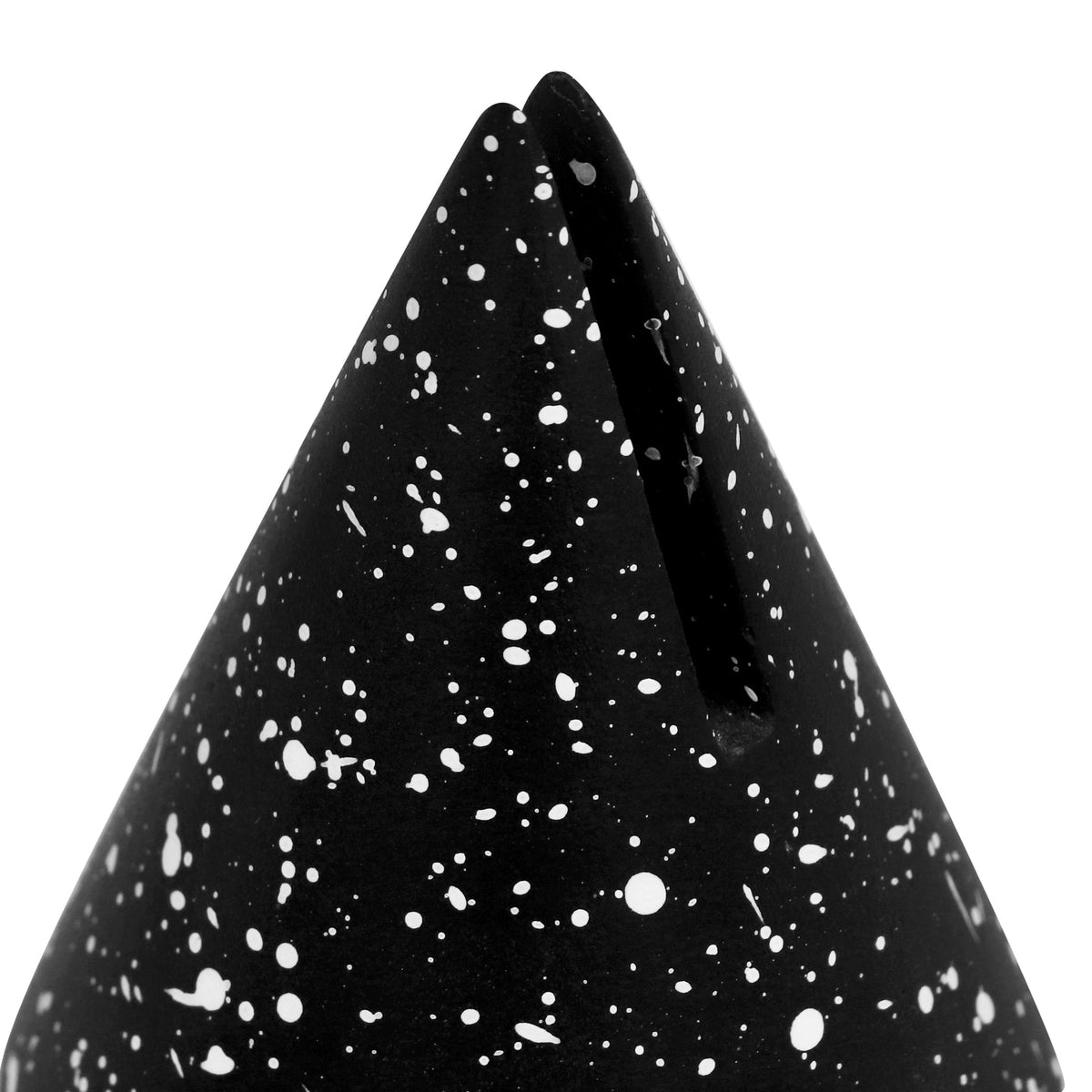 Gabby Speckled Black Cone Card Holder - Set of 4 | BeBoldFurniture