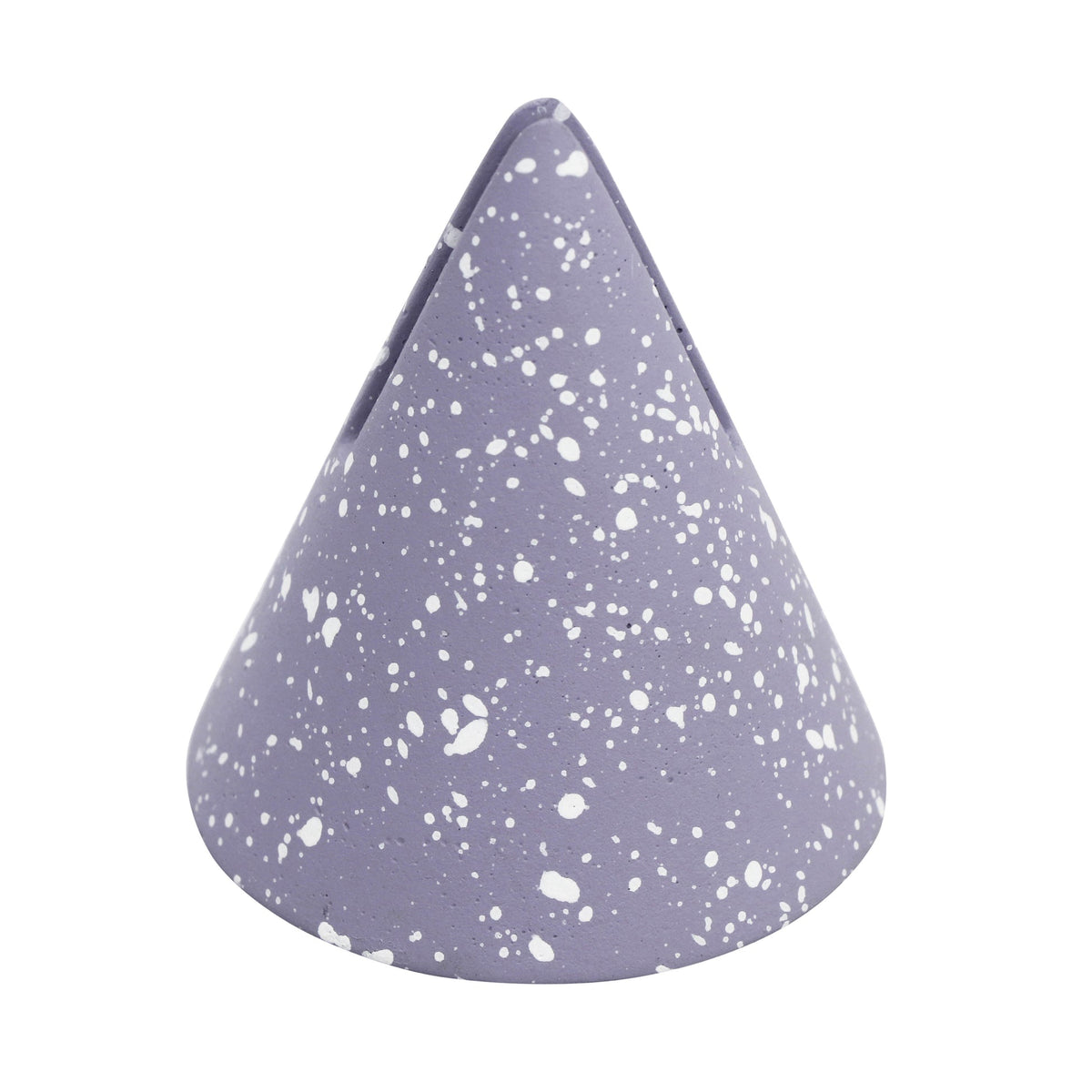 Gabby Speckled Purple Cone Card Holder - Set of 4 | BeBoldFurniture