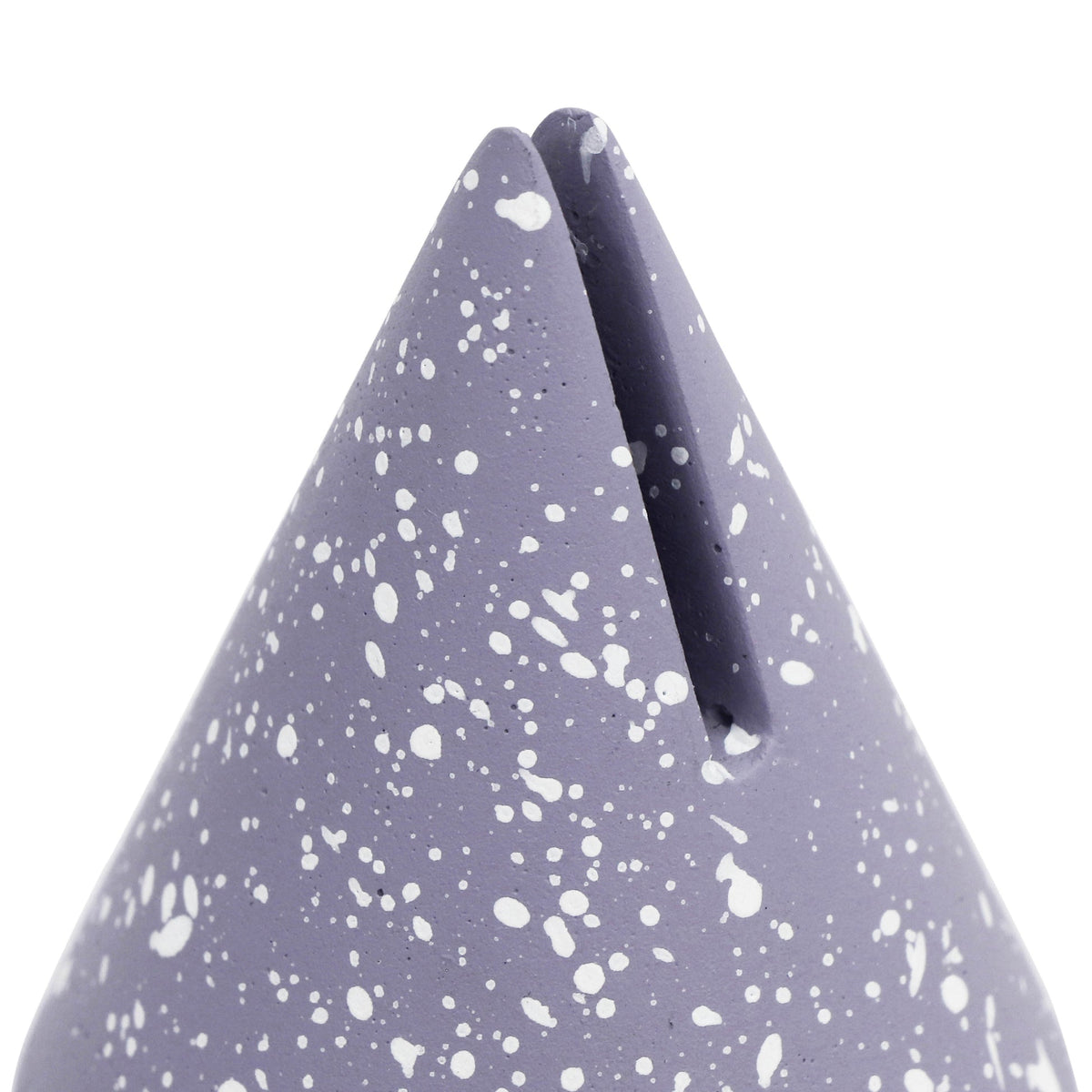 Gabby Speckled Purple Cone Card Holder - Set of 4 | BeBoldFurniture