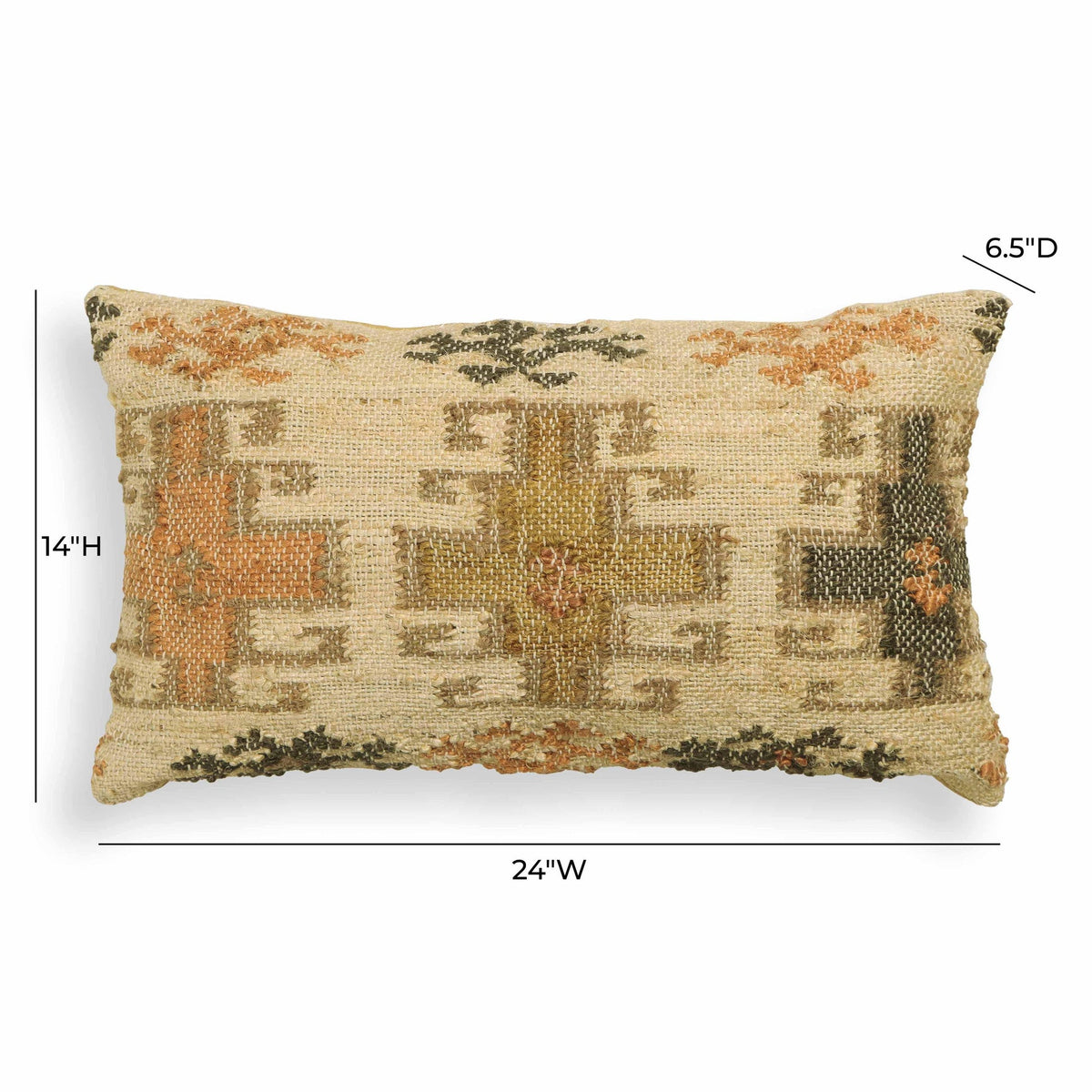 Sephine Cotton Rectangular Accent Pillow | BeBoldFurniture